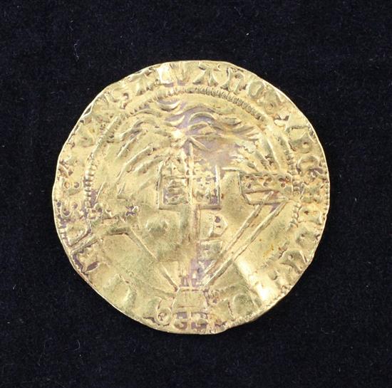 An Edward IV, Second Reign [1471-1483] Gold Angel, MM Annulet